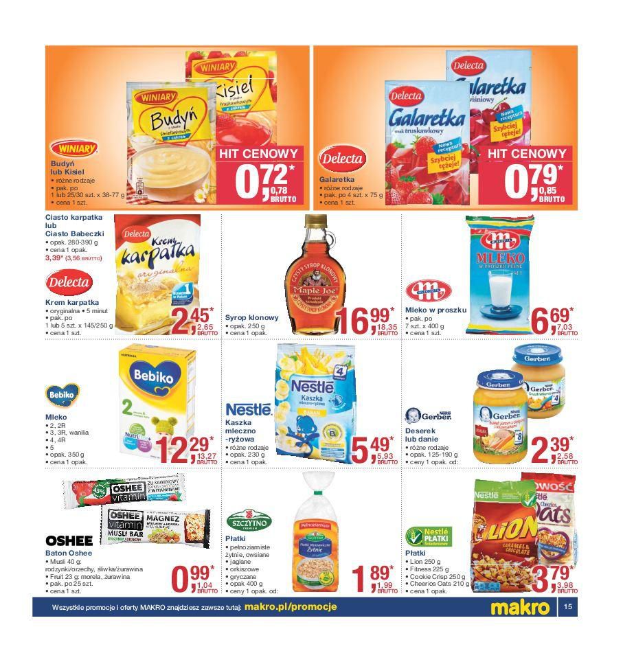 Gazetka promocyjna MAKRO do 11/04/2016 str.15