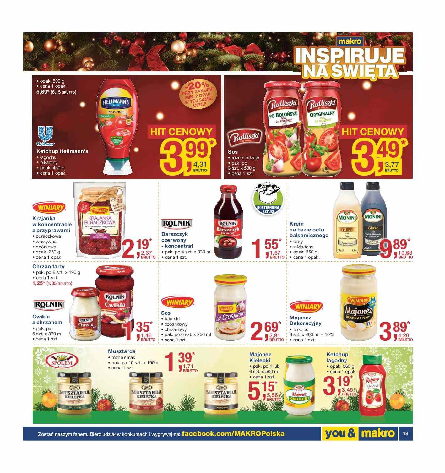 Gazetka promocyjna MAKRO do 07/12/2015 str.19