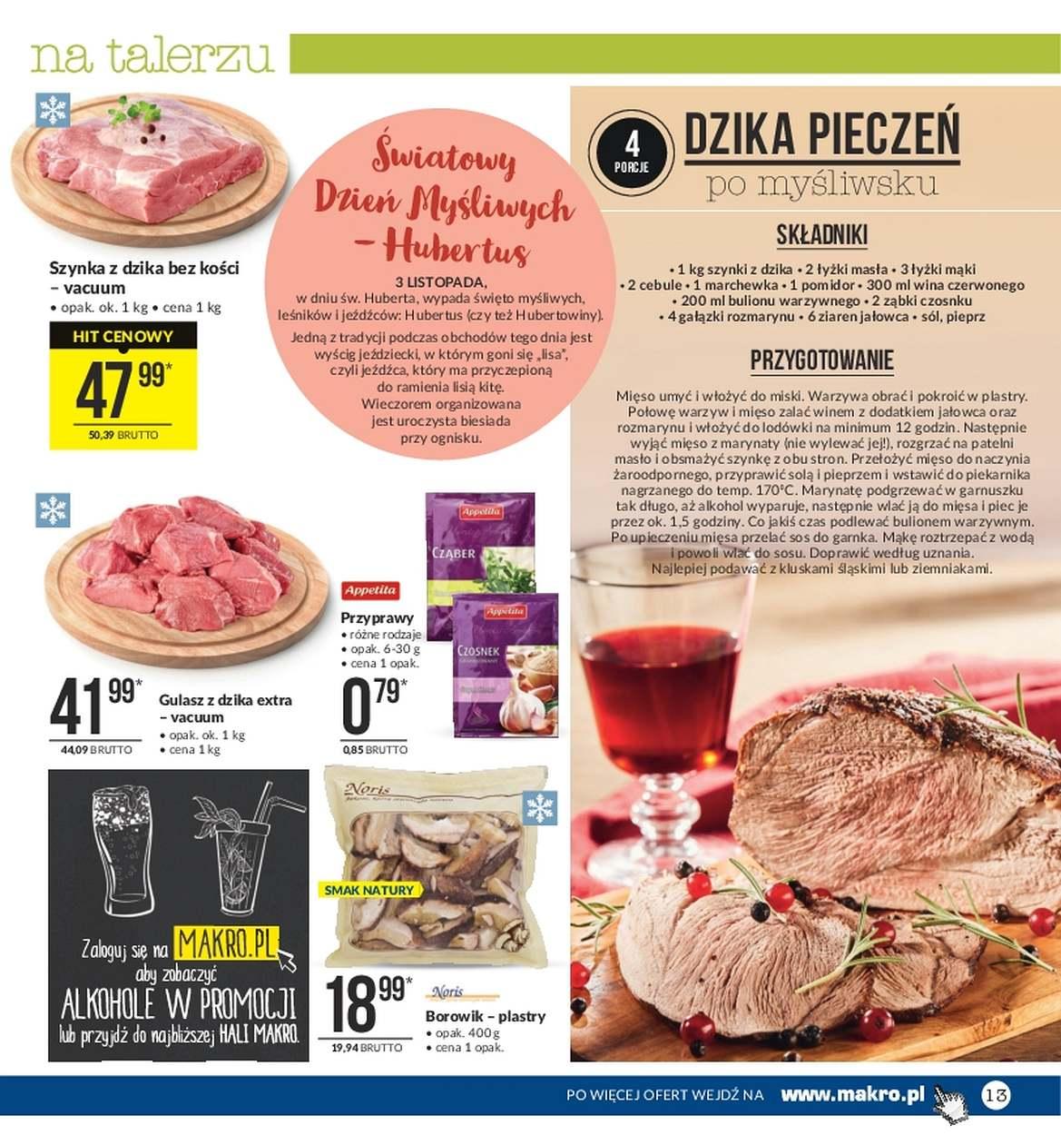 Gazetka promocyjna MAKRO do 06/11/2017 str.13