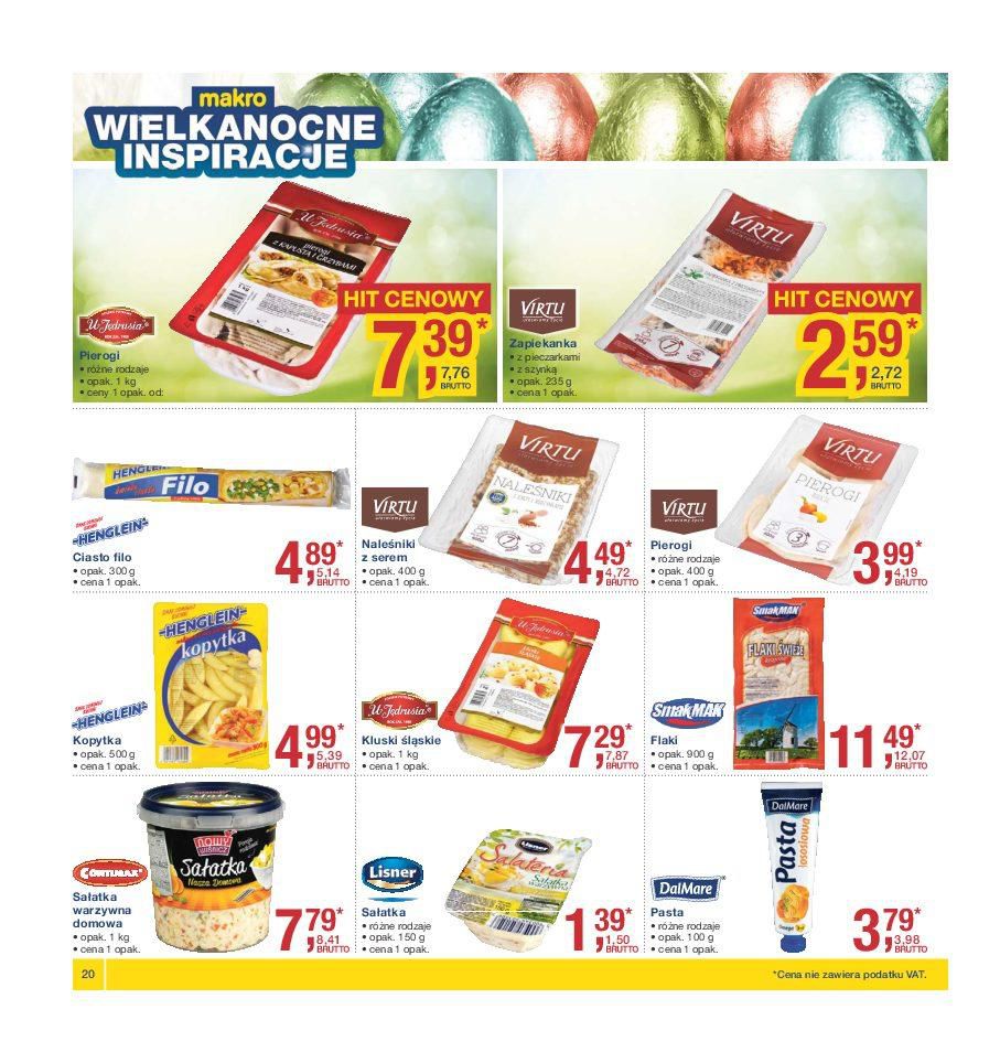 Gazetka promocyjna MAKRO do 14/03/2016 str.20