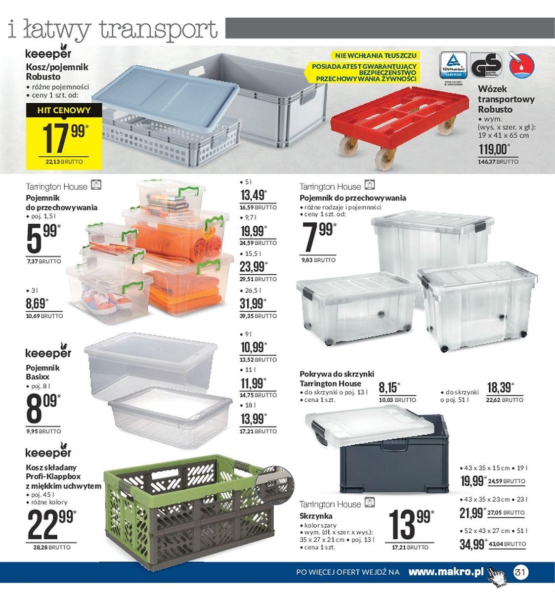 Gazetka promocyjna MAKRO do 15/01/2018 str.31