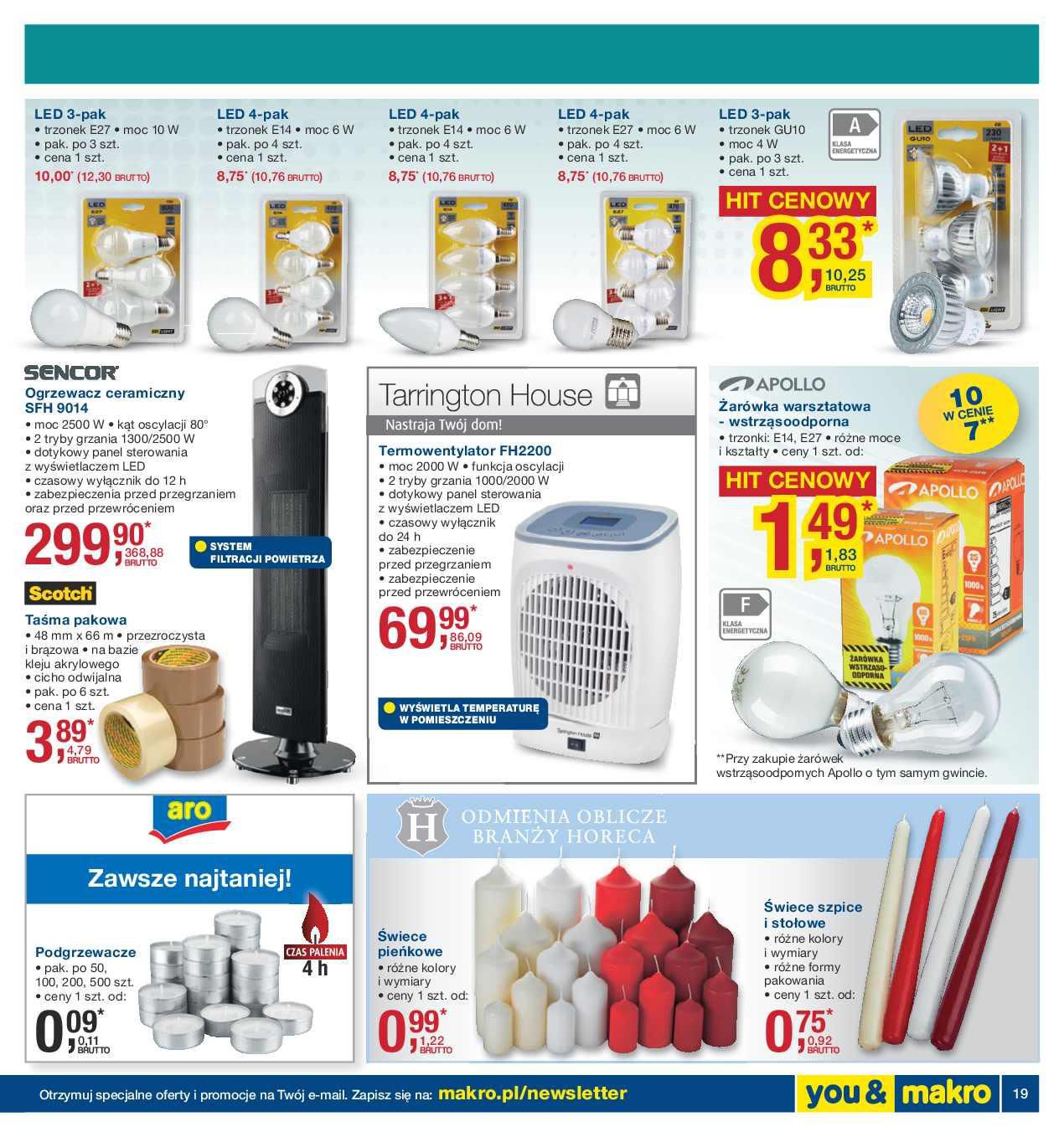 Gazetka promocyjna MAKRO do 29/02/2016 str.19