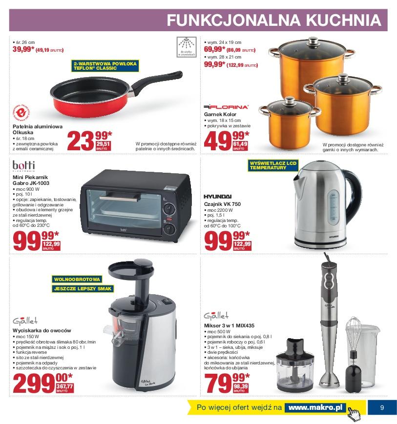 Gazetka promocyjna MAKRO do 30/01/2017 str.9