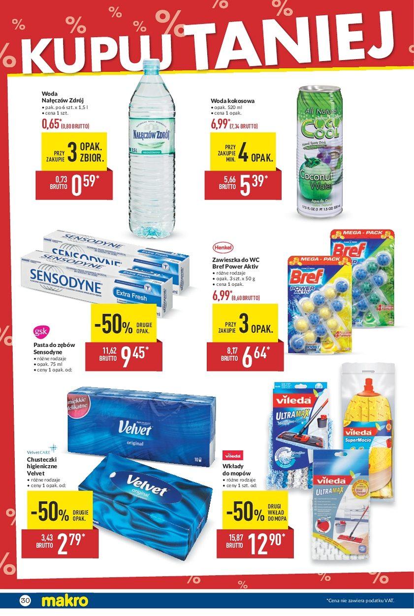 Gazetka promocyjna MAKRO do 09/10/2017 str.30