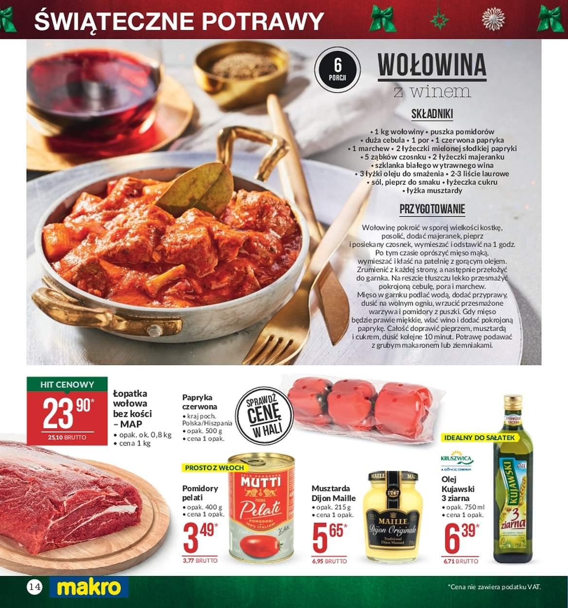 Gazetka promocyjna MAKRO do 24/12/2017 str.14