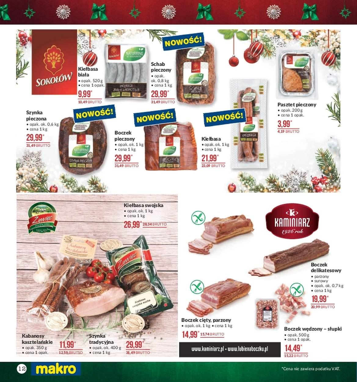 Gazetka promocyjna MAKRO do 24/12/2017 str.12