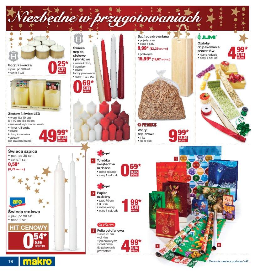 Gazetka promocyjna MAKRO do 21/11/2016 str.18