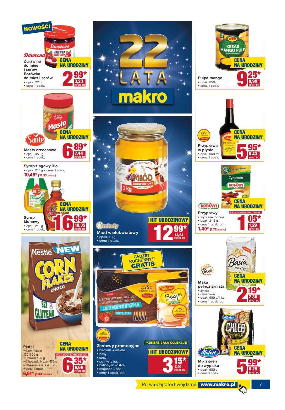 Gazetka promocyjna MAKRO do 10/10/2016 str.7