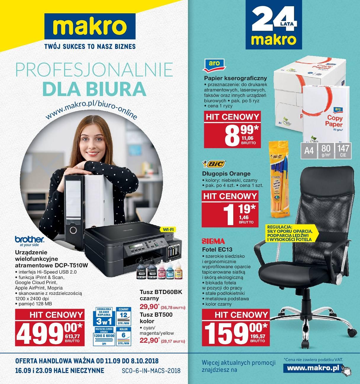 Gazetka promocyjna MAKRO do 24/09/2018 str.0