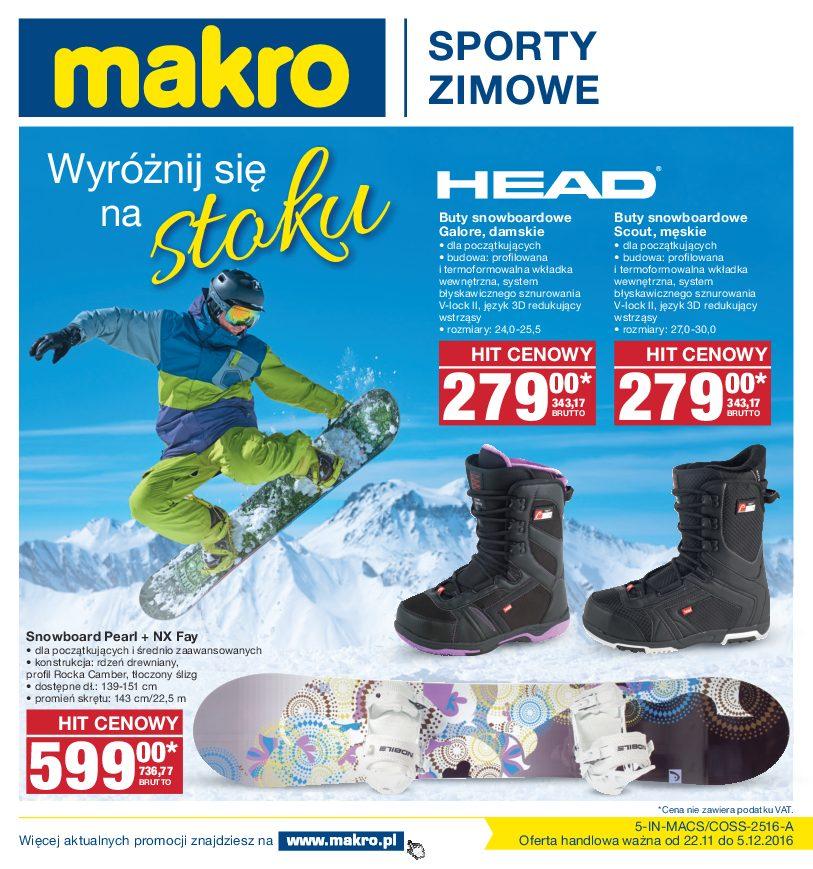 Gazetka promocyjna MAKRO do 05/12/2016 str.0