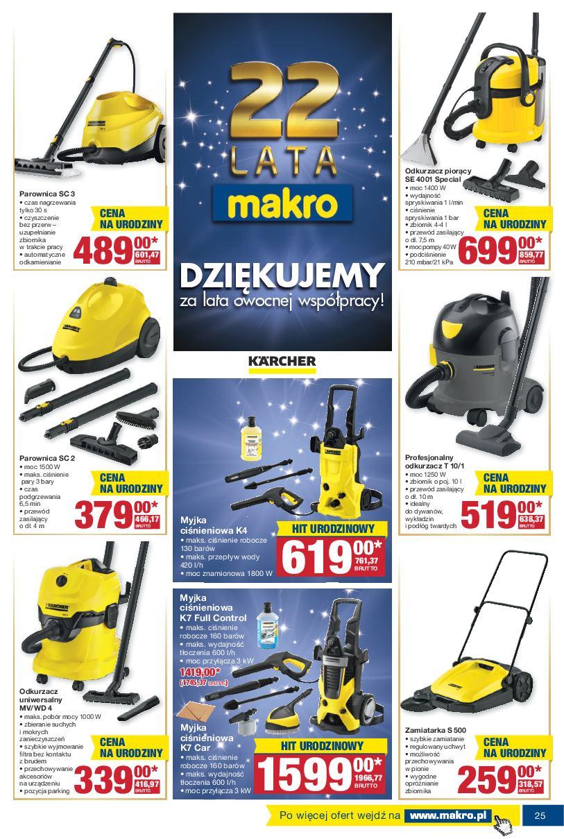 Gazetka promocyjna MAKRO do 07/11/2016 str.25