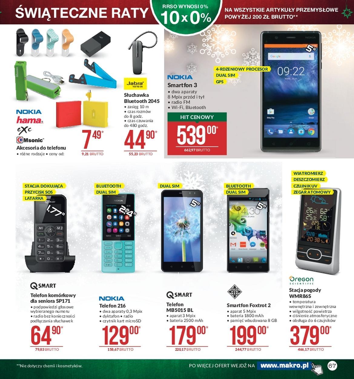 Gazetka promocyjna MAKRO do 24/12/2017 str.67