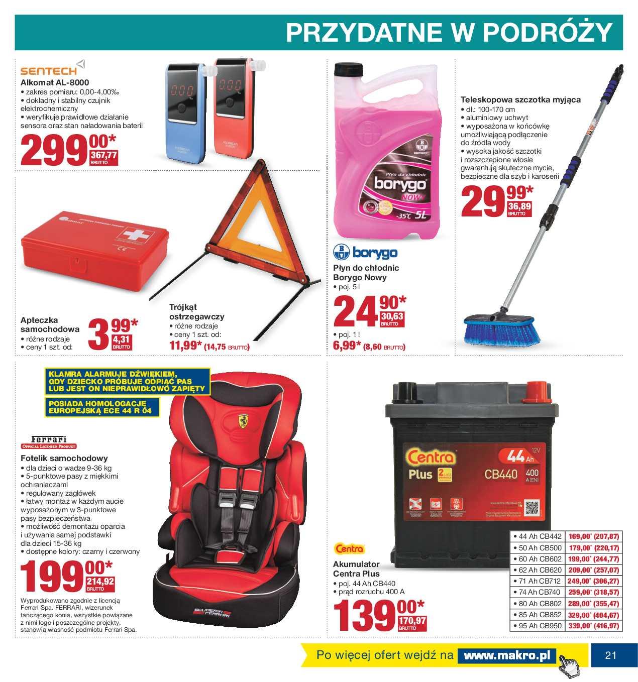 Gazetka promocyjna MAKRO do 18/07/2016 str.21