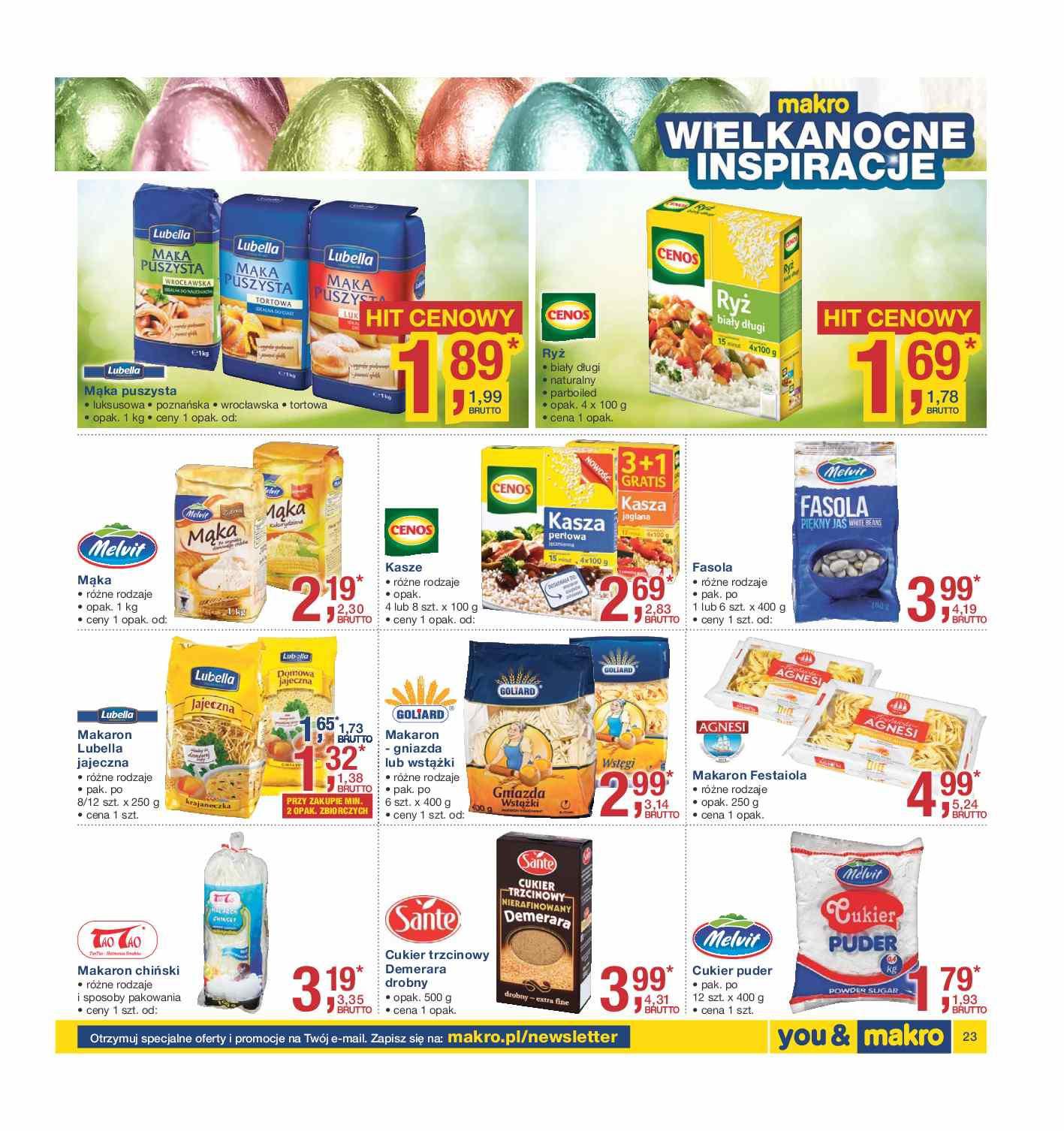 Gazetka promocyjna MAKRO do 28/03/2016 str.23