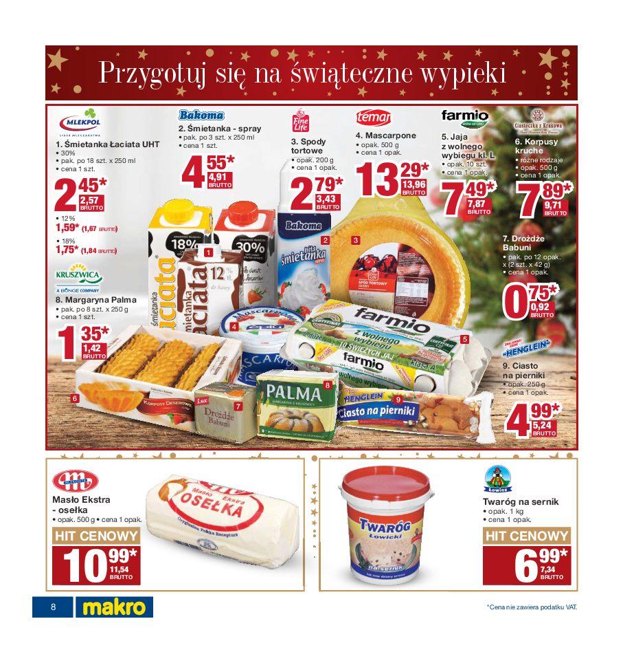 Gazetka promocyjna MAKRO do 24/12/2016 str.8