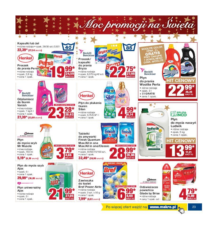 Gazetka promocyjna MAKRO do 21/11/2016 str.23