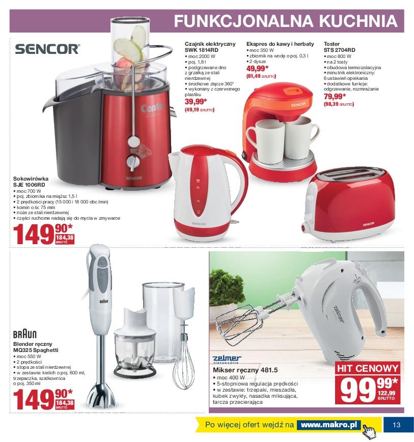 Gazetka promocyjna MAKRO do 13/02/2017 str.13