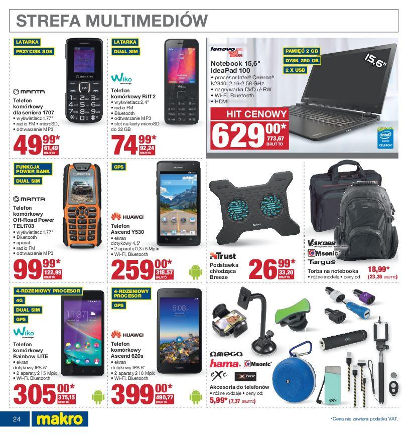 Gazetka promocyjna MAKRO do 29/08/2016 str.24