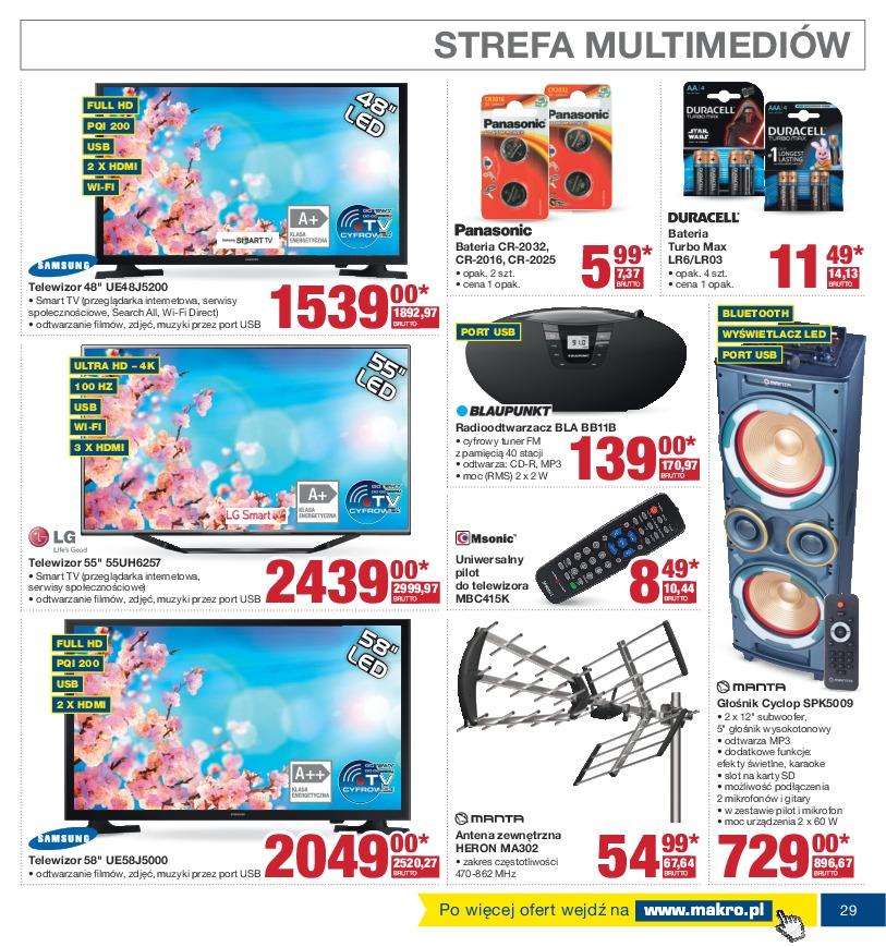 Gazetka promocyjna MAKRO do 27/03/2017 str.29