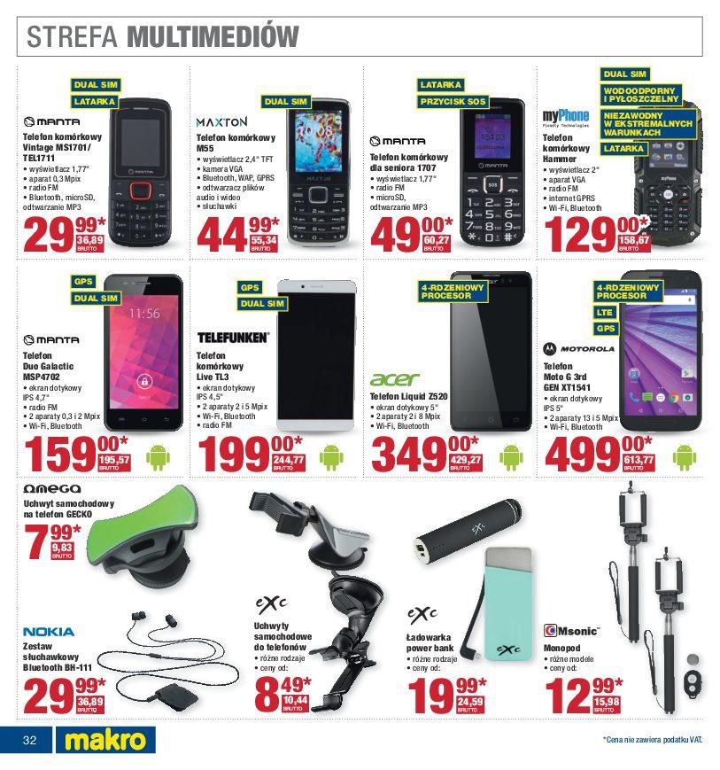 Gazetka promocyjna MAKRO do 23/05/2016 str.32