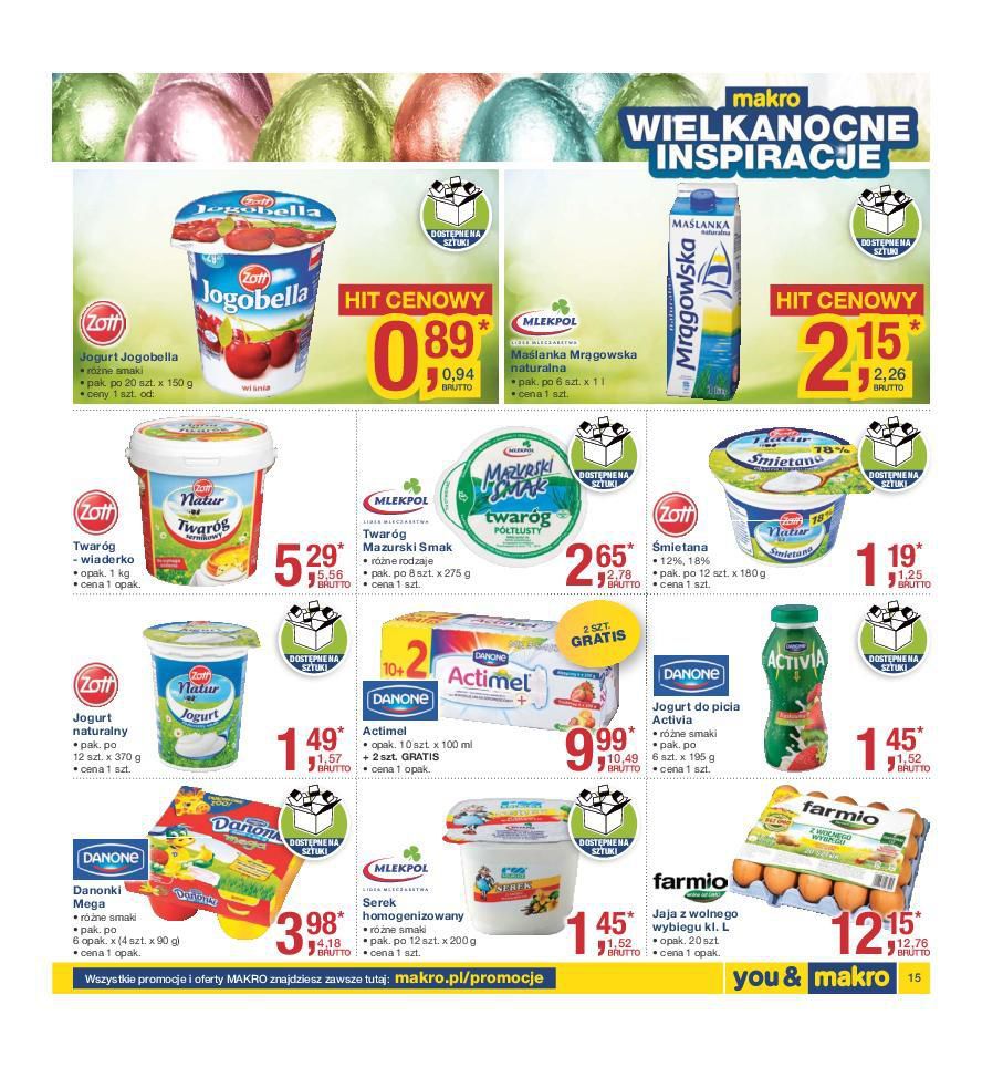 Gazetka promocyjna MAKRO do 14/03/2016 str.15