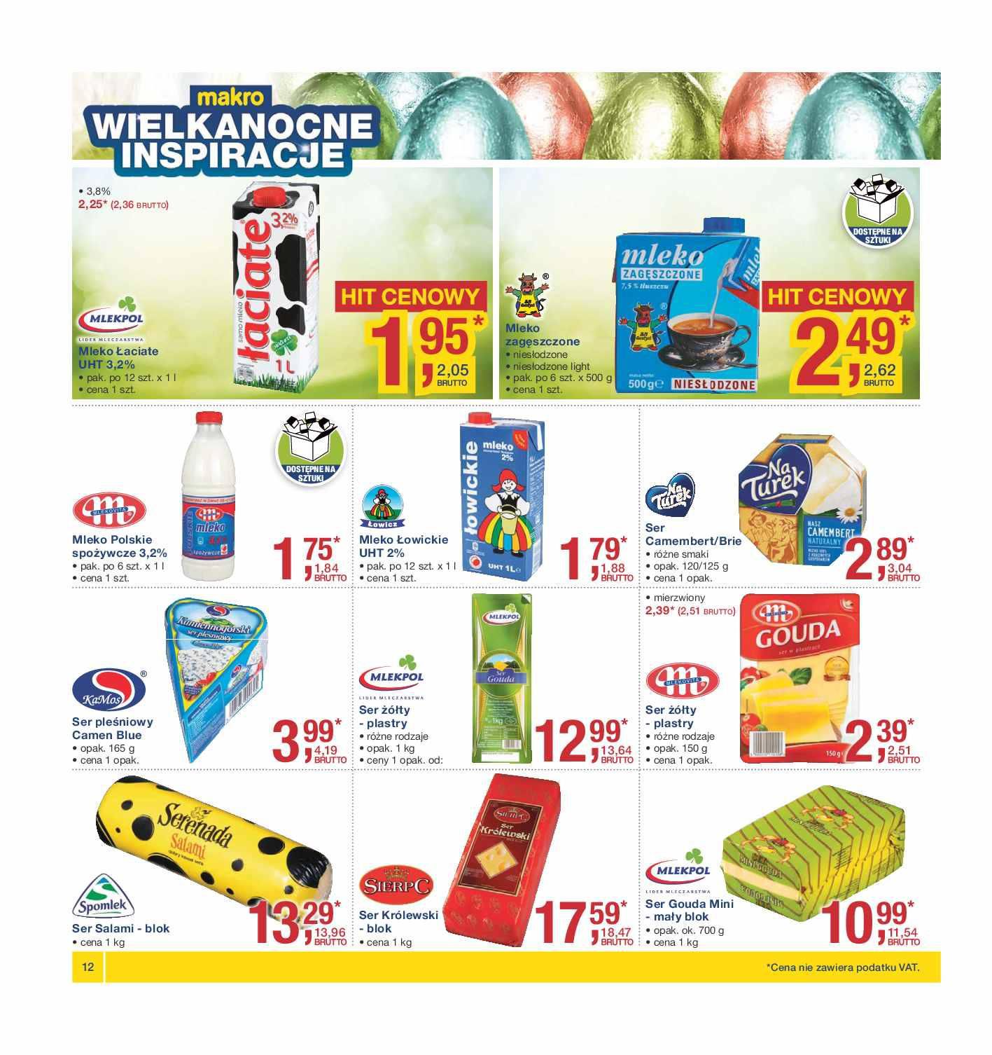 Gazetka promocyjna MAKRO do 28/03/2016 str.12