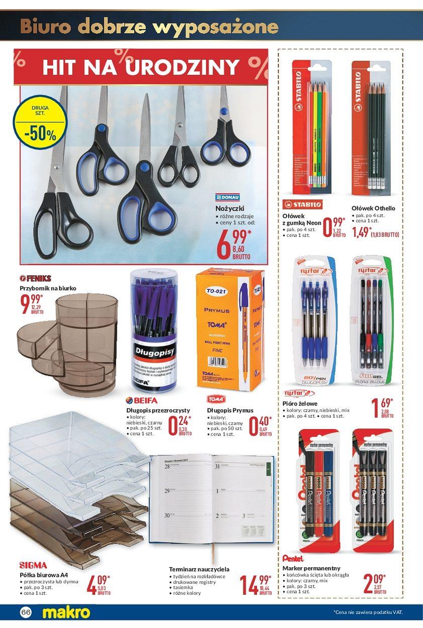 Gazetka promocyjna MAKRO do 11/09/2017 str.66