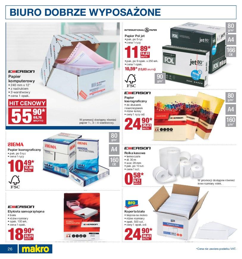 Gazetka promocyjna MAKRO do 29/08/2016 str.26