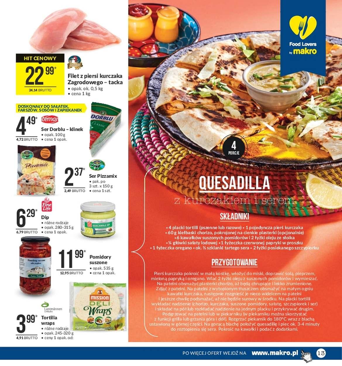 Gazetka promocyjna MAKRO do 28/08/2017 str.13