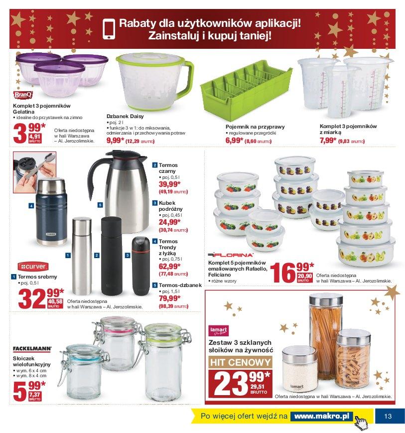 Gazetka promocyjna MAKRO do 05/12/2016 str.13