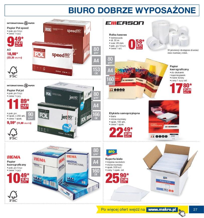 Gazetka promocyjna MAKRO do 04/07/2016 str.27