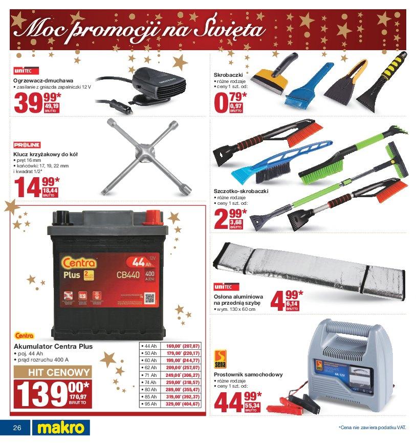 Gazetka promocyjna MAKRO do 05/12/2016 str.26