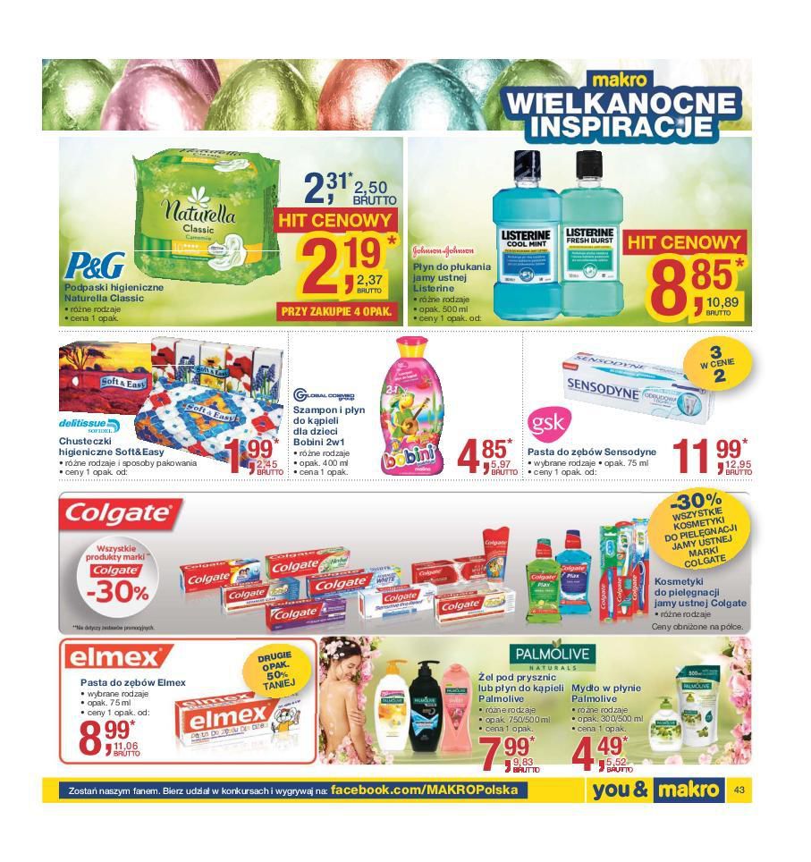 Gazetka promocyjna MAKRO do 14/03/2016 str.43