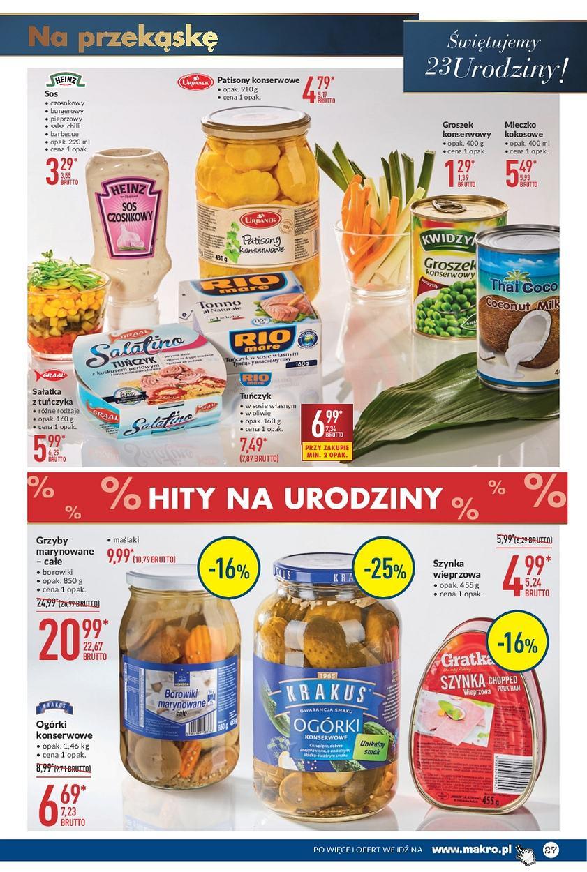 Gazetka promocyjna MAKRO do 23/10/2017 str.27