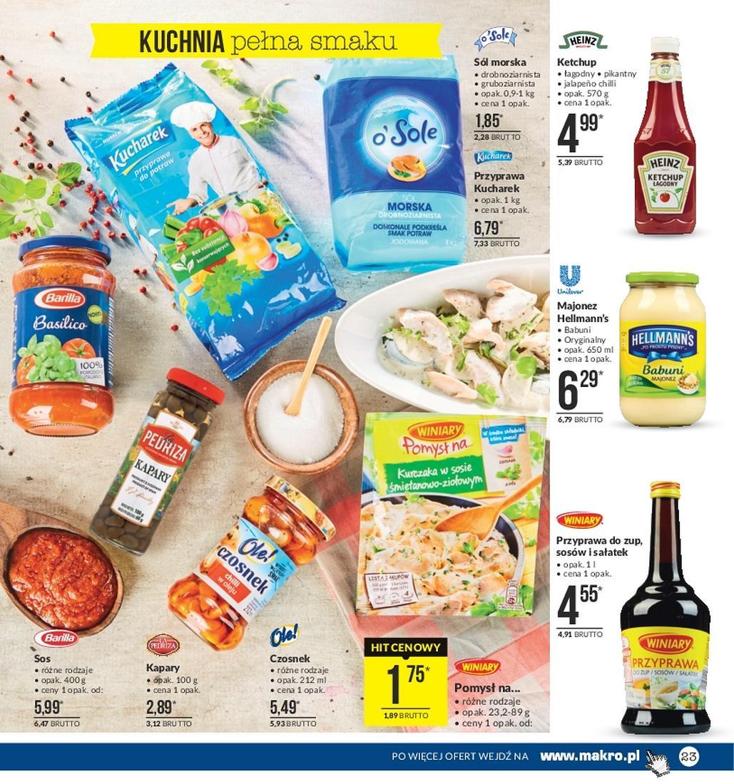 Gazetka promocyjna MAKRO do 31/07/2017 str.23