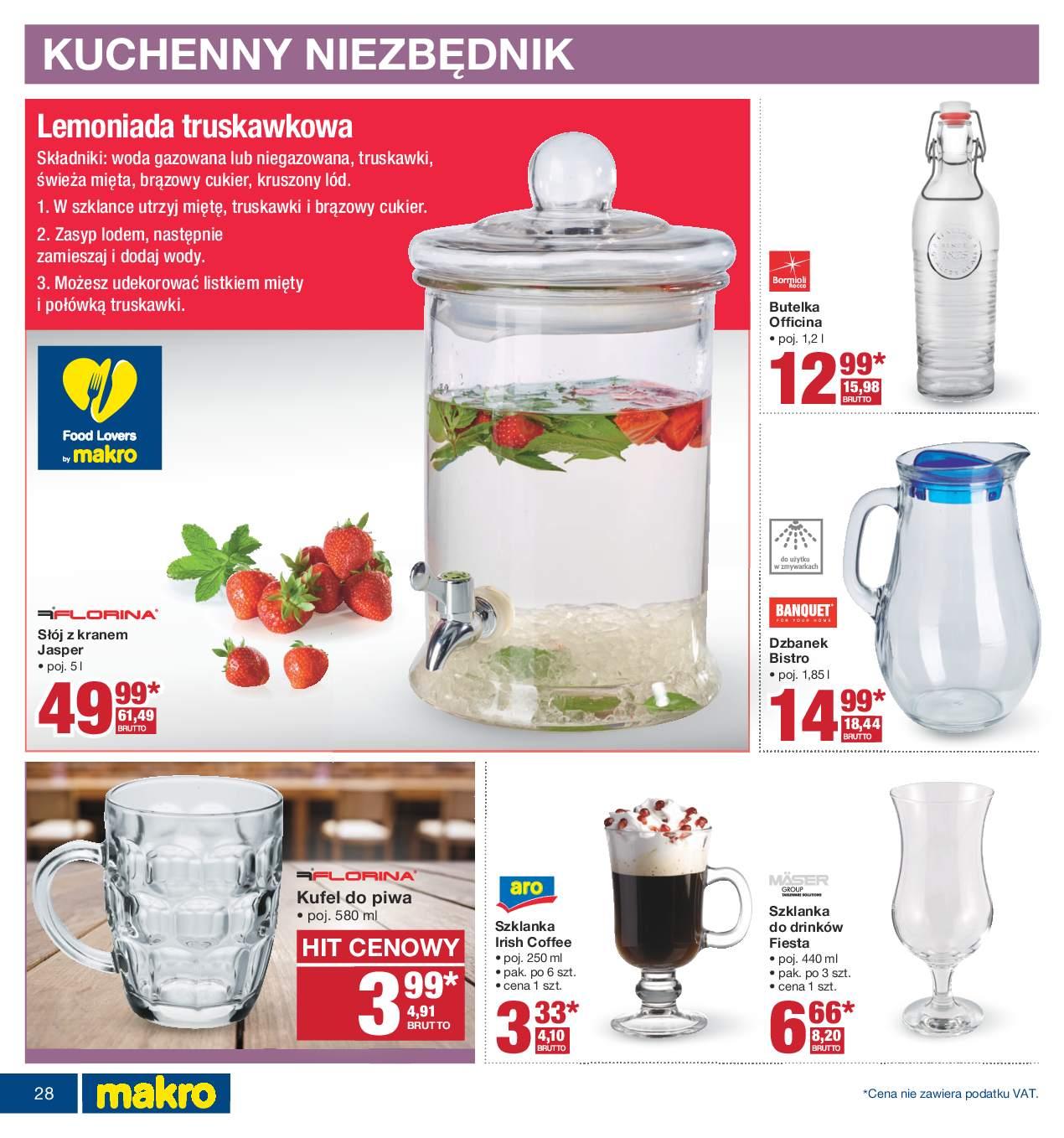 Gazetka promocyjna MAKRO do 15/08/2016 str.28