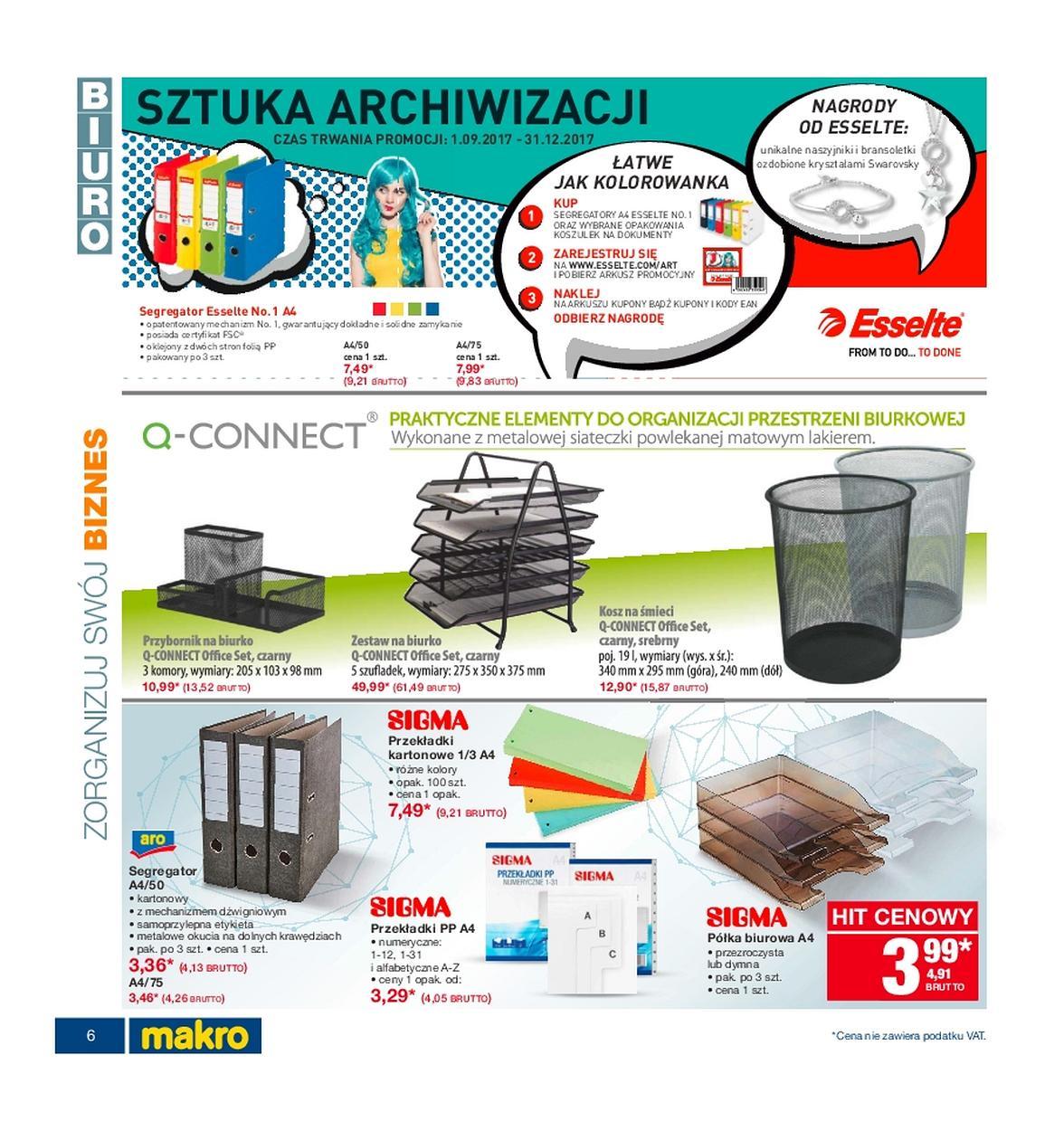 Gazetka promocyjna MAKRO do 09/10/2017 str.6