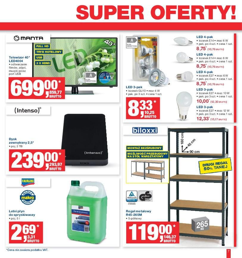 Gazetka promocyjna MAKRO do 09/05/2016 str.7