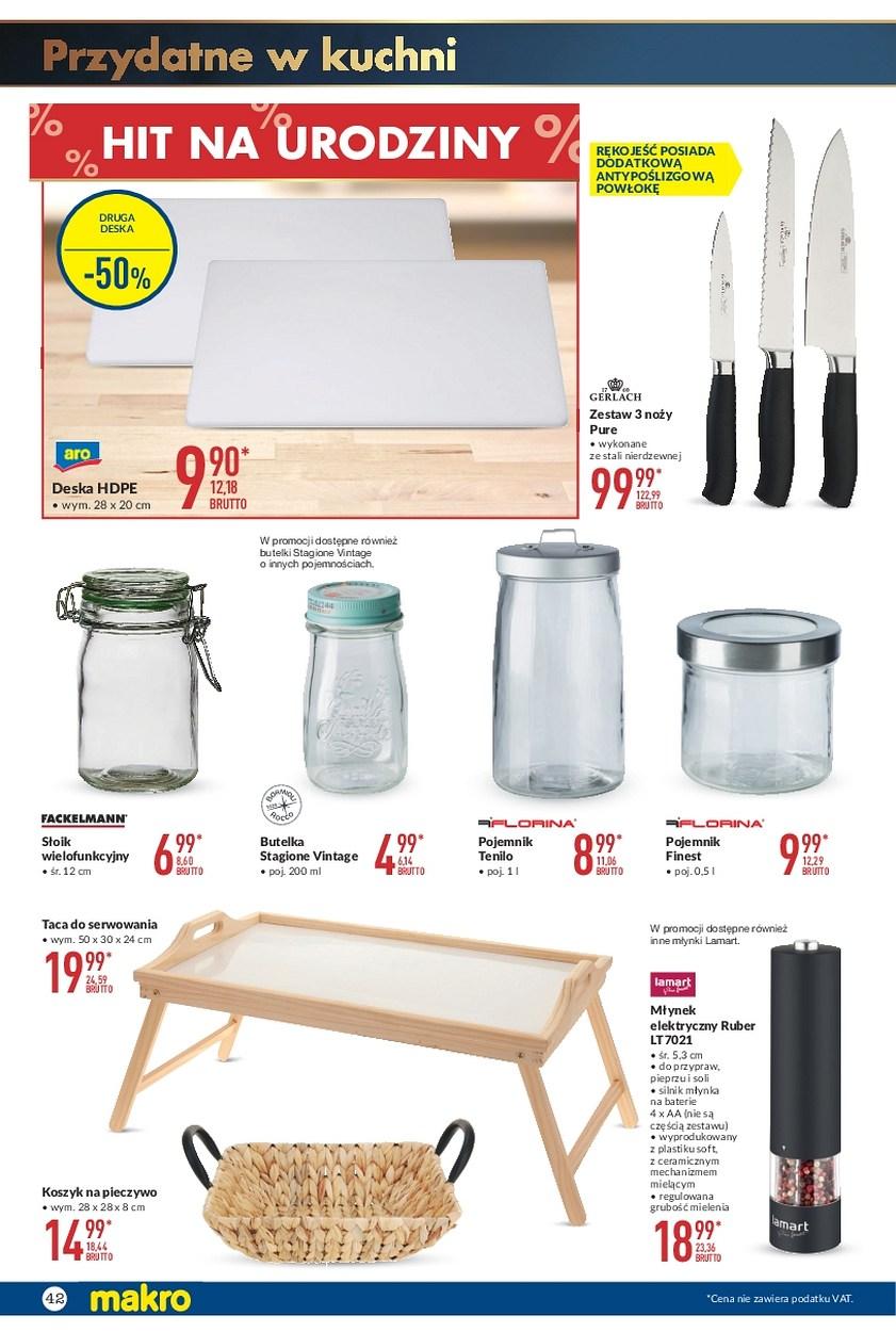 Gazetka promocyjna MAKRO do 09/10/2017 str.42