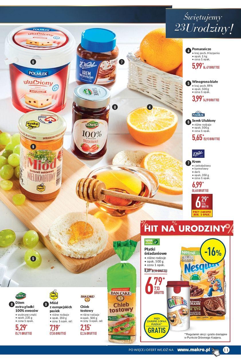 Gazetka promocyjna MAKRO do 23/10/2017 str.11