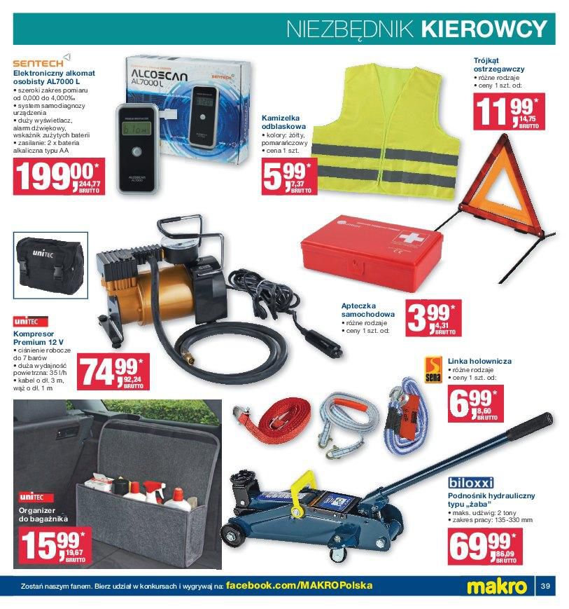 Gazetka promocyjna MAKRO do 09/05/2016 str.39