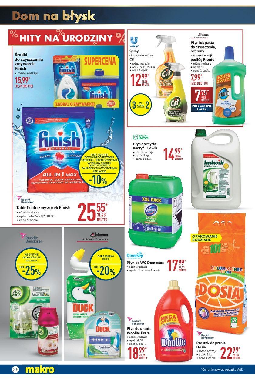 Gazetka promocyjna MAKRO do 11/09/2017 str.36