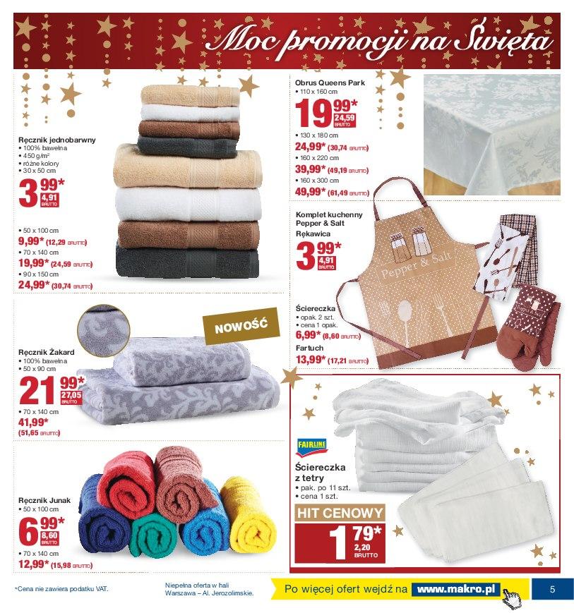 Gazetka promocyjna MAKRO do 21/11/2016 str.5