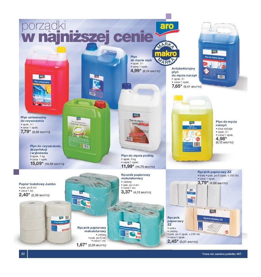 Gazetka promocyjna MAKRO do 14/03/2016 str.22