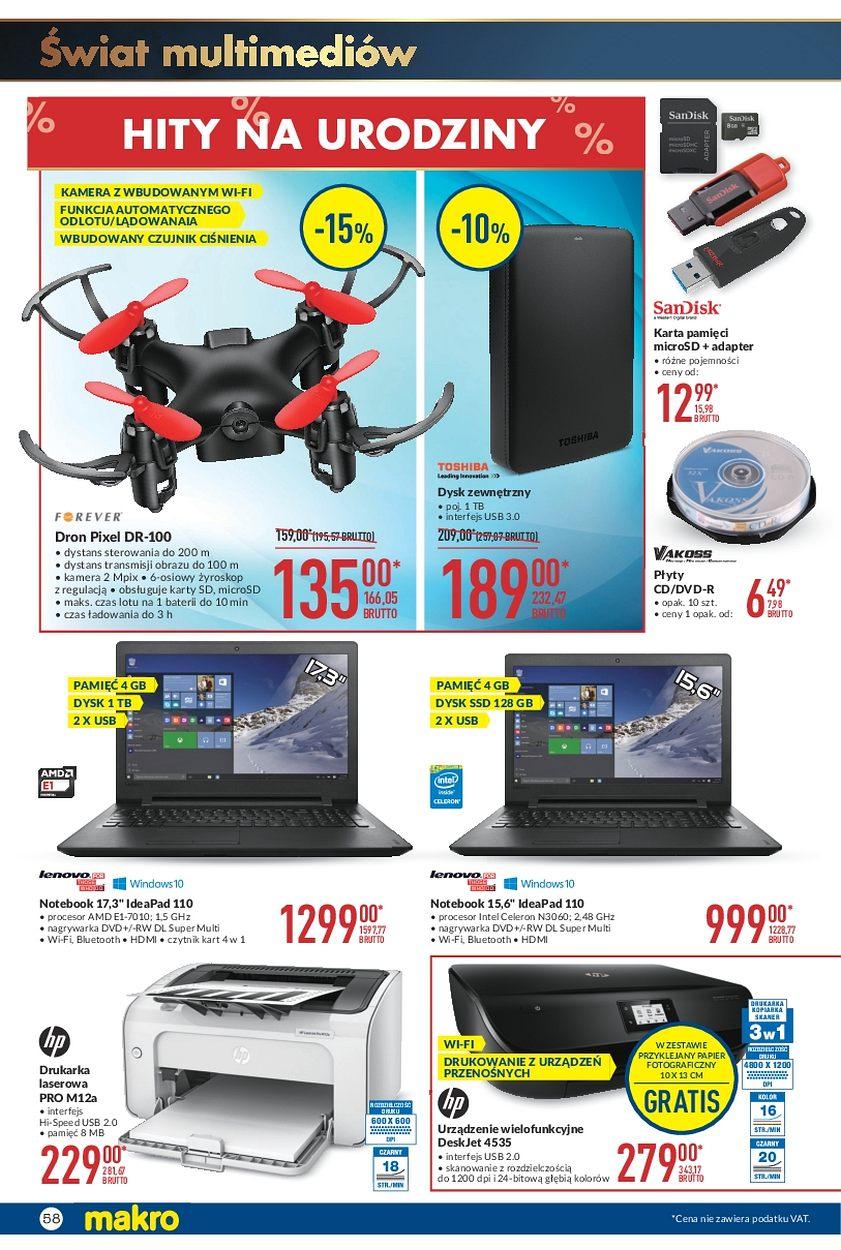 Gazetka promocyjna MAKRO do 11/09/2017 str.58