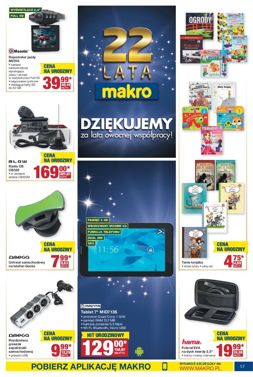 Gazetka promocyjna MAKRO do 26/09/2016 str.17