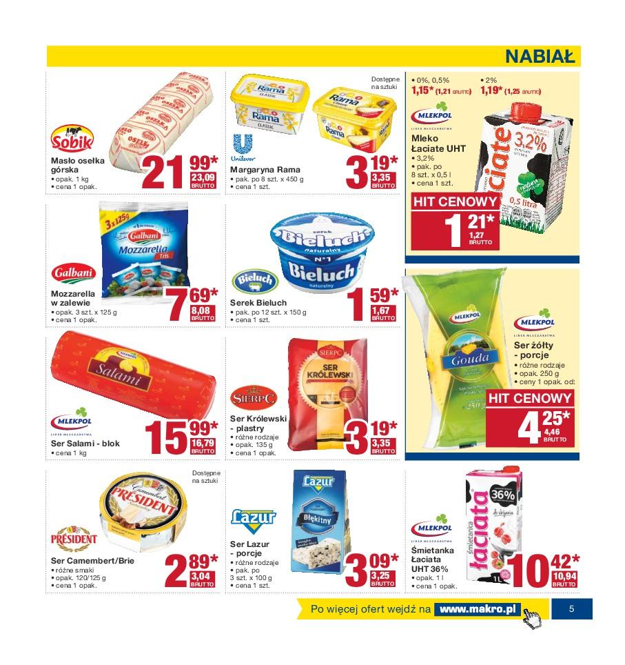 Gazetka promocyjna MAKRO do 16/01/2017 str.5