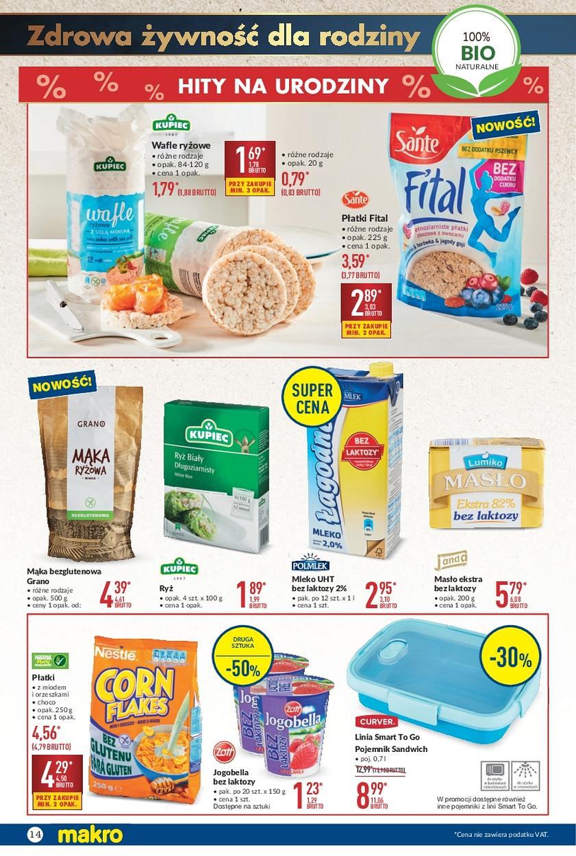 Gazetka promocyjna MAKRO do 09/10/2017 str.14