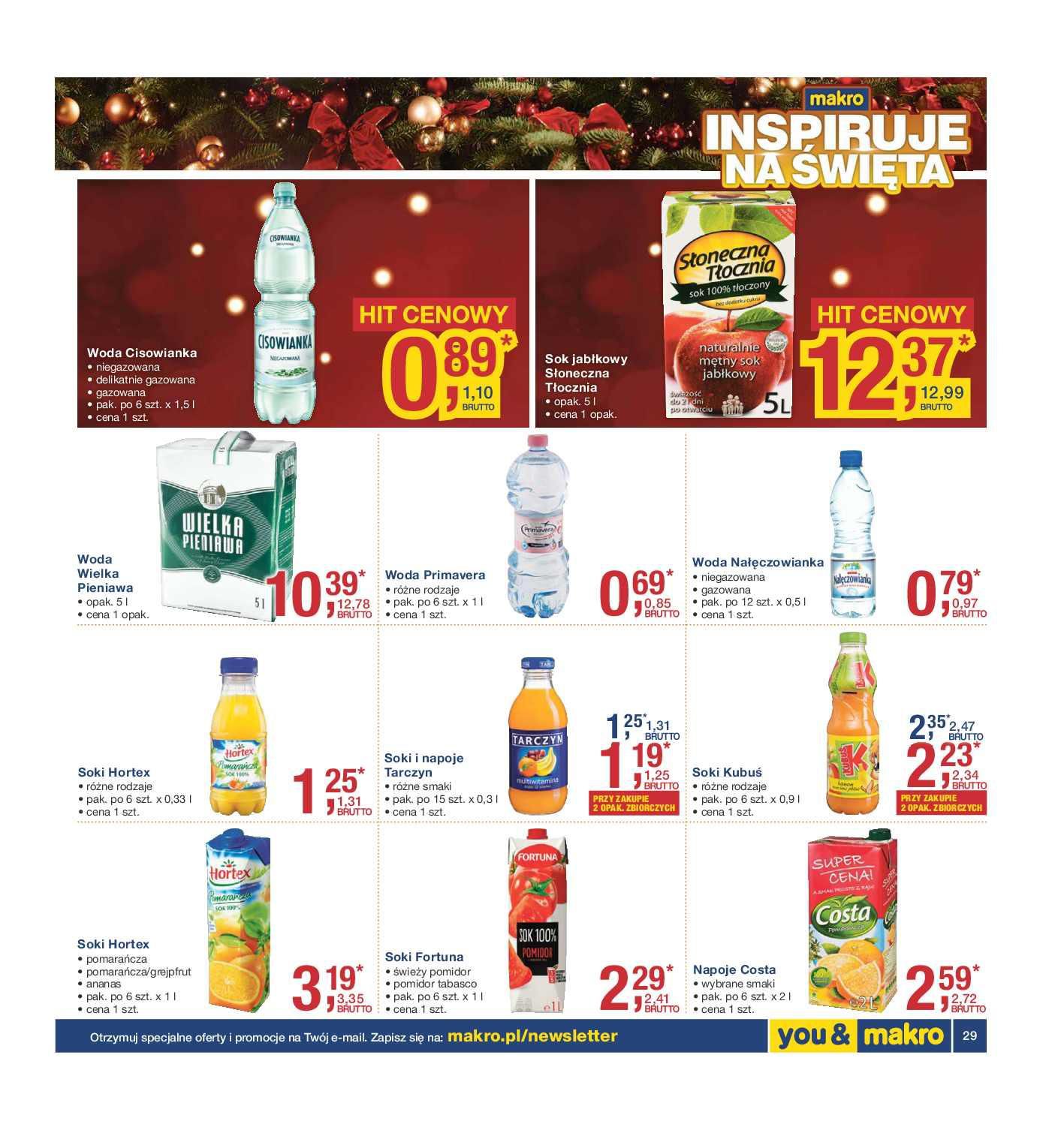 Gazetka promocyjna MAKRO do 07/12/2015 str.29