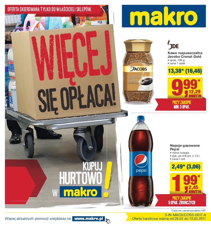 Gazetka promocyjna MAKRO do 13/03/2017 str.0
